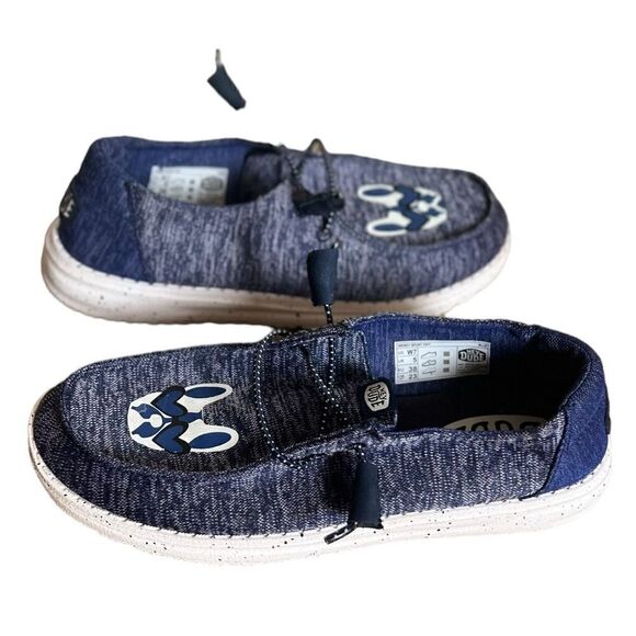 Hey Dude Women's Wendy Knit Slip On Shoes Custom French Bulldog Size 7 - Picture 4 of 7